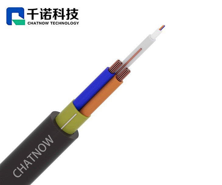 Composite Hluav Taws Xob 16AWGx2C+2/Fiber Cable